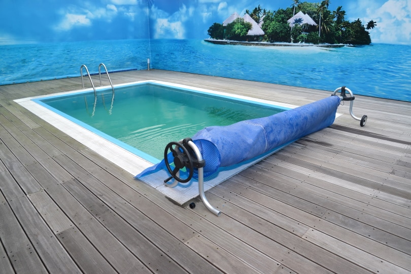 pool cover roller