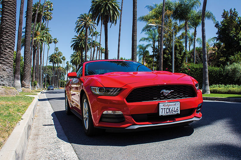ford mustang in beverly hills