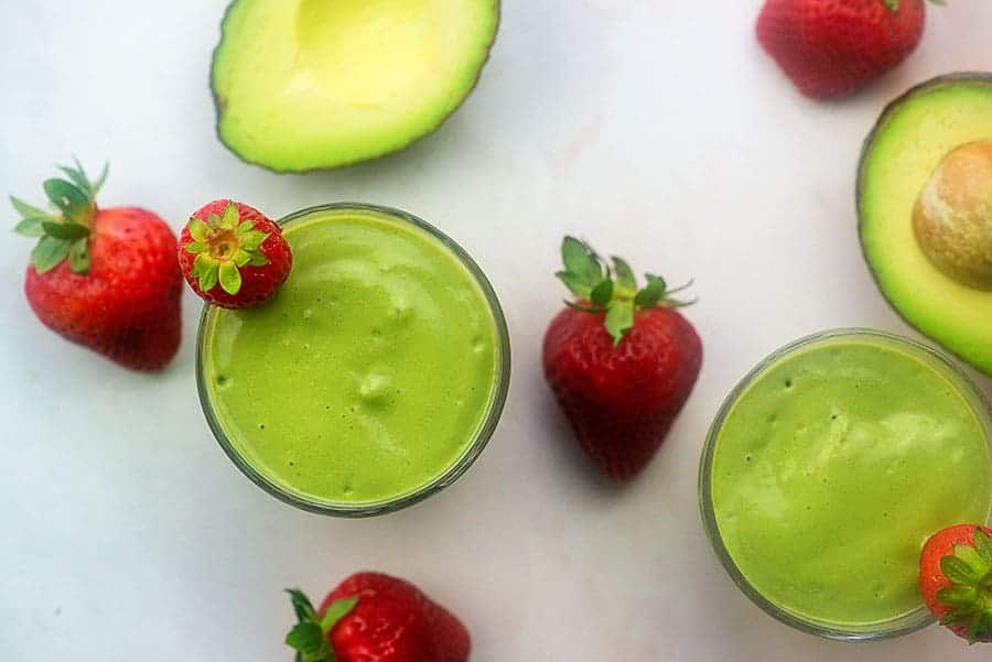 Keto Green Smoothie by that low carb life