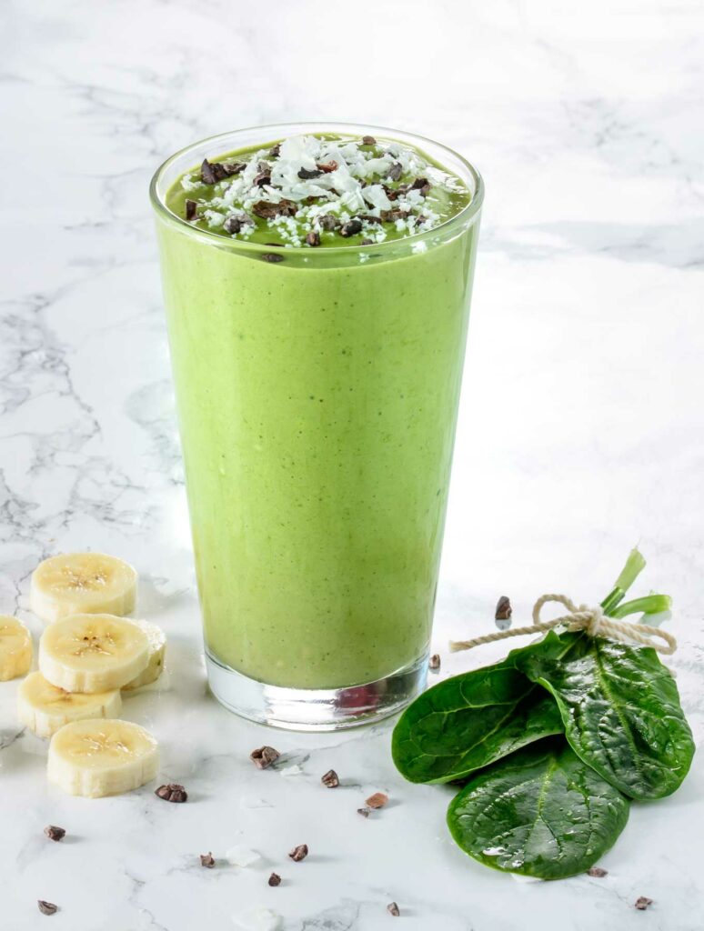 Power Protein Green Smoothie by crazy inspired life
