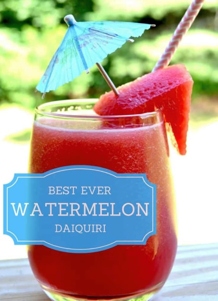 THE BEST WATERMELON DAIQUIRI