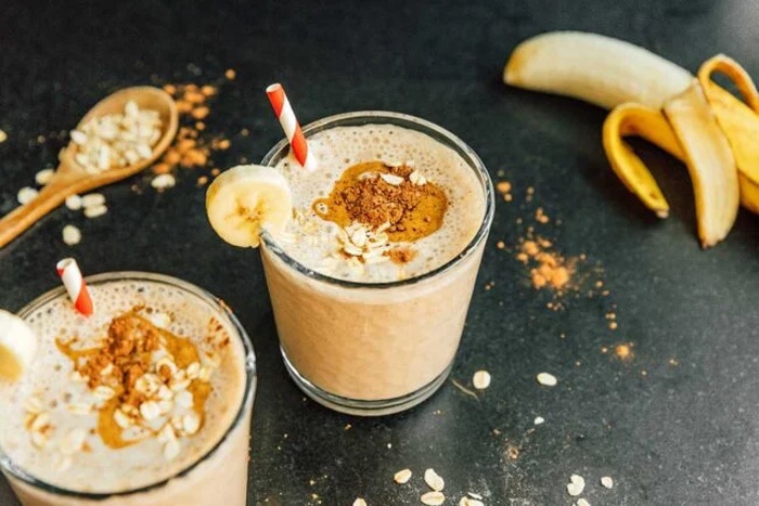 coffee oat smoothie