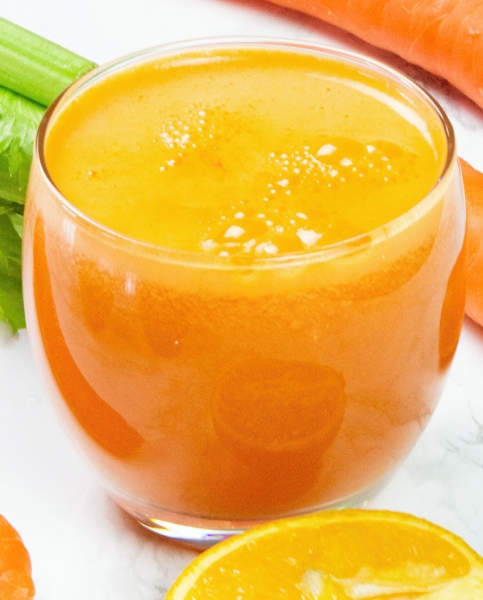 CARROT AND CELERY JUICE