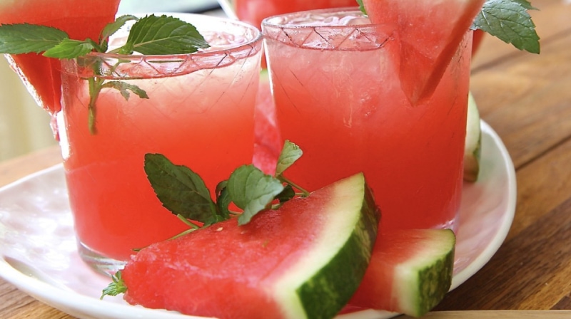 Fresh Watermelon Lemonade