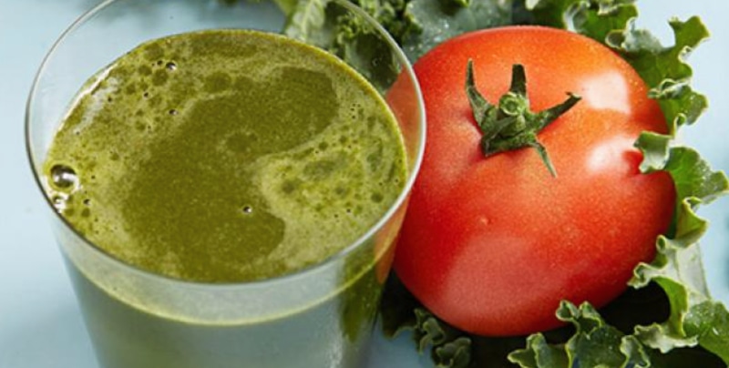 Savory Kale-Tomato Juice