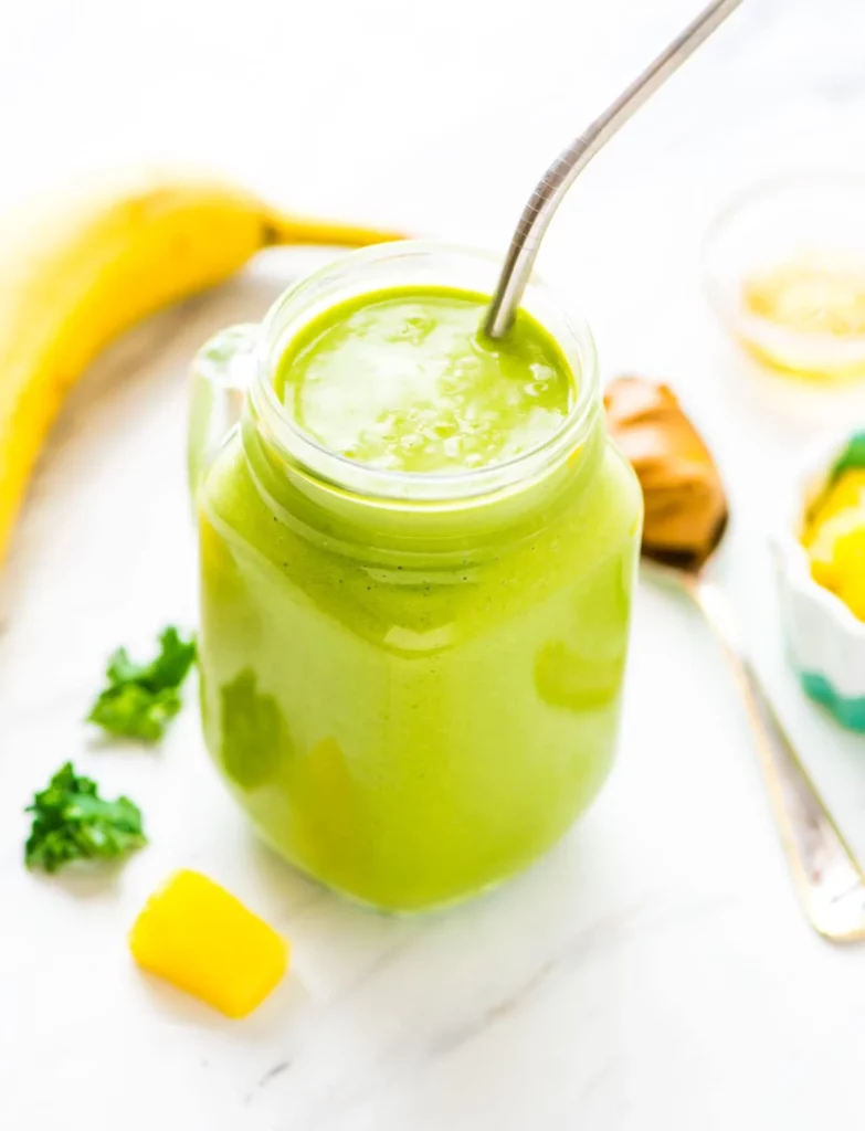 Most Delicious Kale Smoothie- well plated