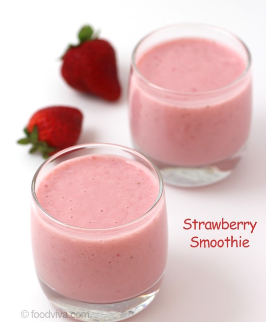 Strawberry smoothie