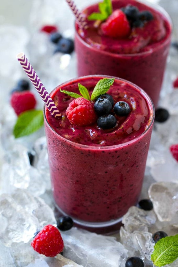 frozen fruit smoothie