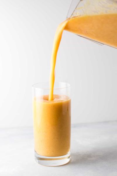 Ginger Peach Detox Smoothie