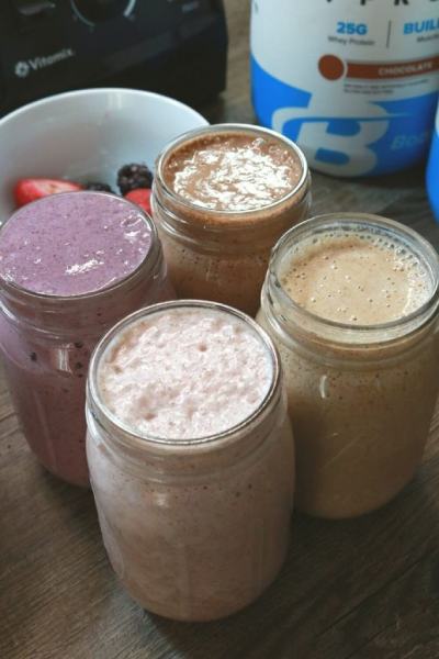 Healthy Meal Replacement Protein Smoothies
