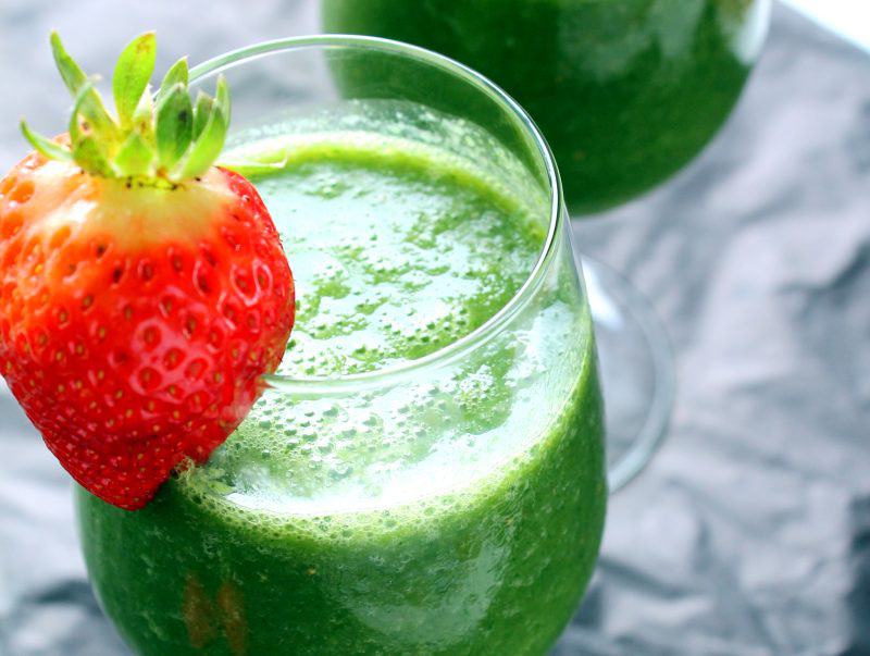 Vegan Detox Green Monster Smoothie