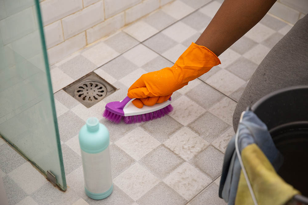 grout and tiles cleaning
