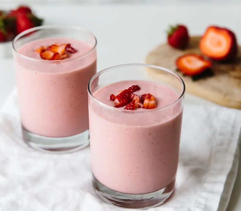 strawberry banana smoothie recipe