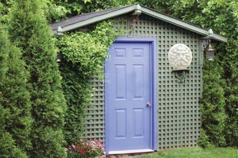diy backyard garden storage shed plans