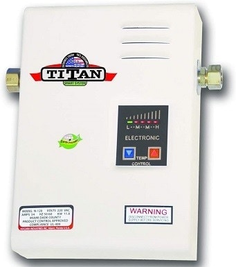 2Titan SCR2 N-120 Electric Tankless Water Heater 220 Volts