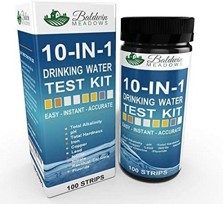 6 10-in-1 Drinking Water Test Kit by Baldwin Meadows