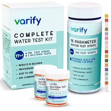 8 17 in 1 Premium Drinking Water Test Kit