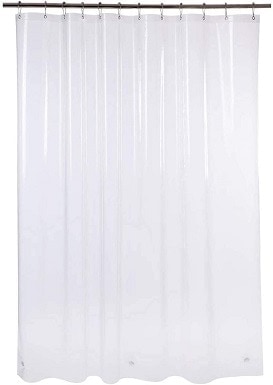 AmazerBath Plastic Shower Curtain