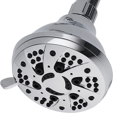 AquaDance Chrome Finish 6-Setting Shower Head