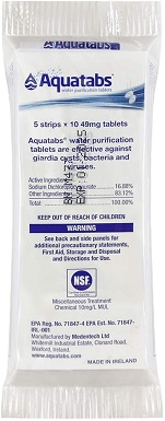 Aquatabs Water Purification