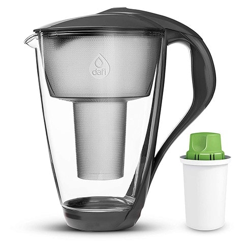 Dafi Crystal Glass Filtering Water Pitcher