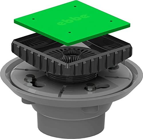 Ebbe E4024 PVC Three Piece Clamp Collar Drain