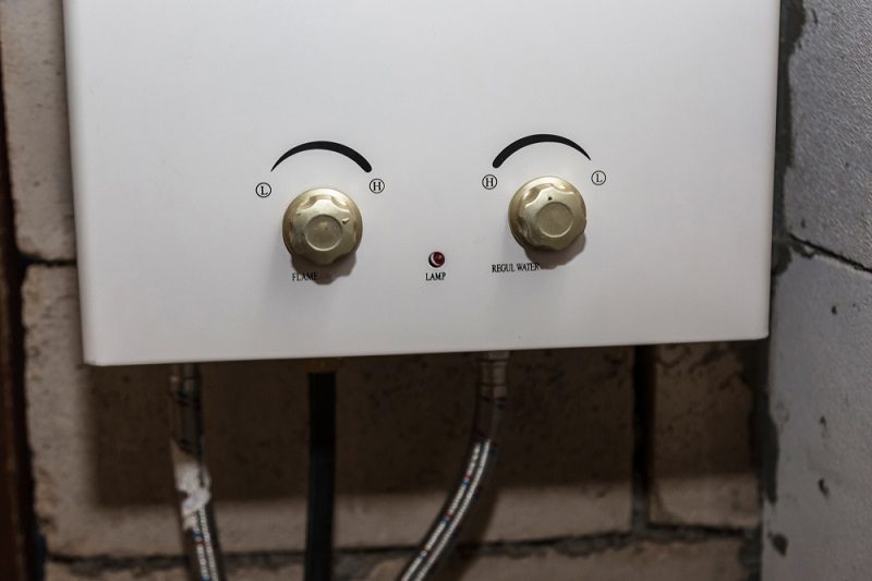 Gas water heater is white_amir photo_shutterstock