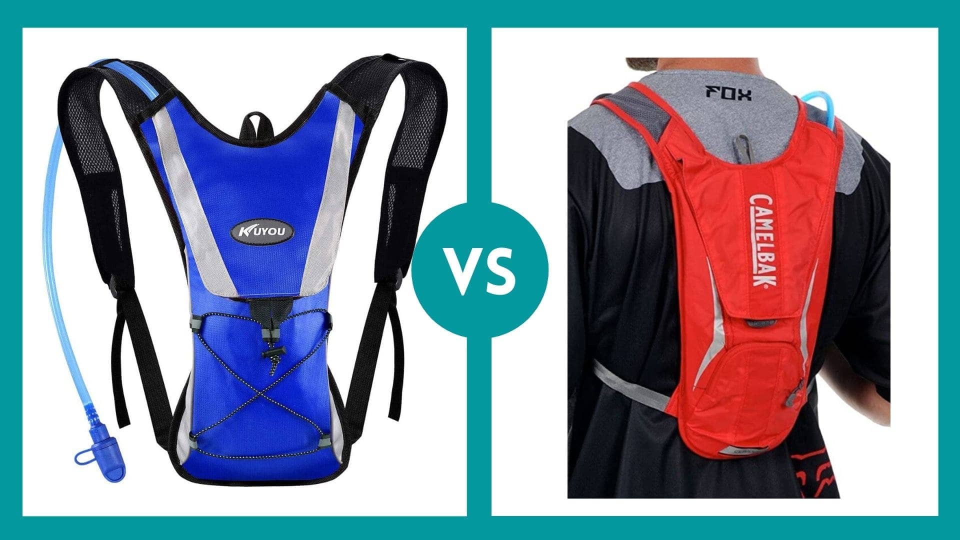 KUYOU Hydration Pack vs. CamelBak