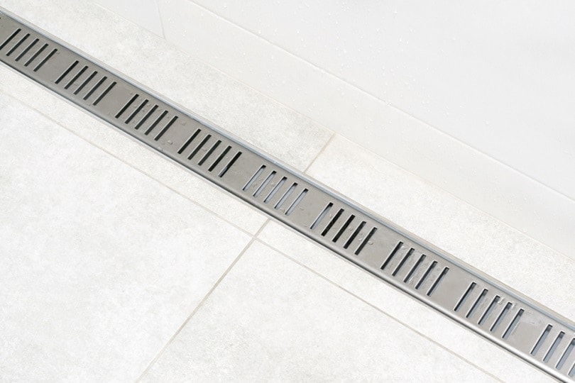 Linear shower drain_AndriiKoval_shutterstock