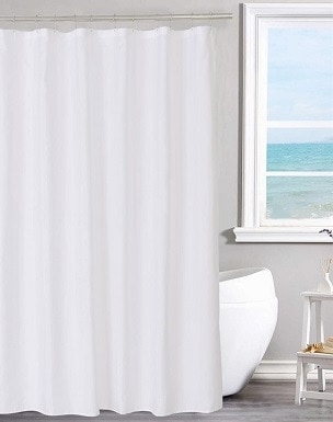 N&Y HOME Fabric Shower Curtain Liner