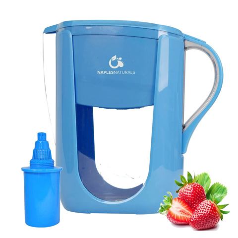 Naples Naturals AOK109 Alkaline Water Filter Pitcher