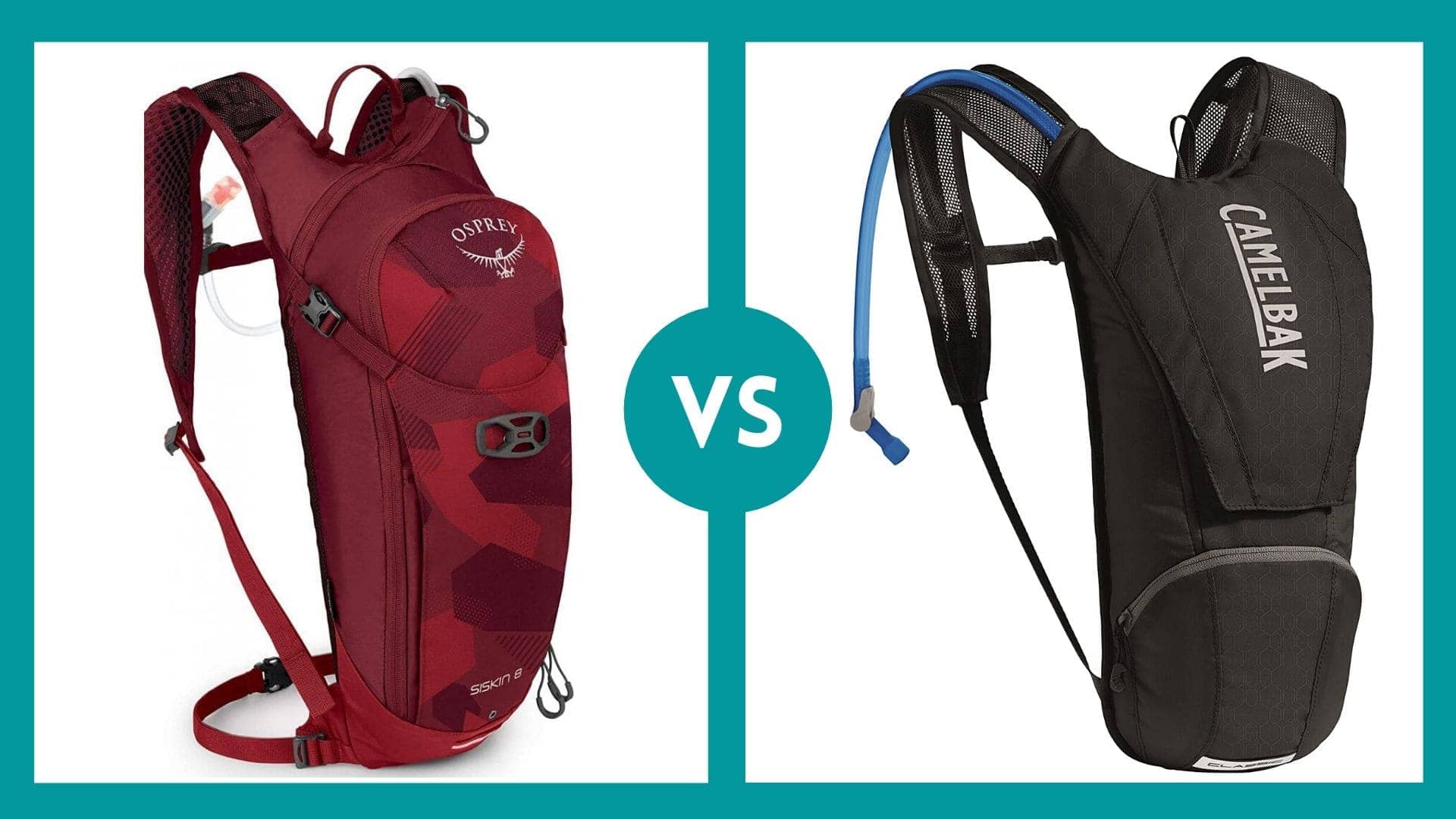 Osprey Packs Siskin 8 Hydration Pack vs. CamelBak Classic