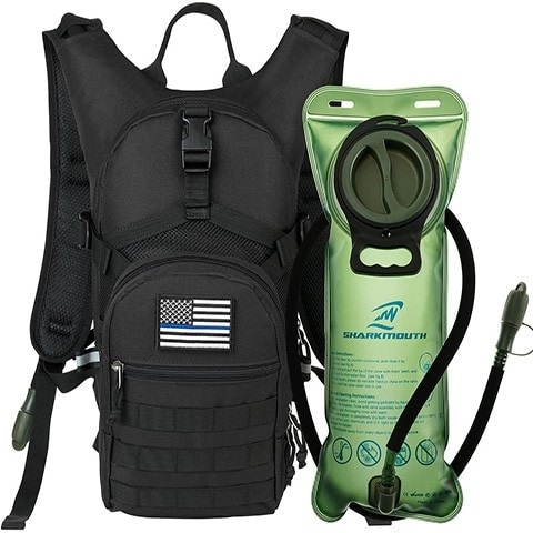 SHARKMOUTH Tactical MOLLE Hydration Pack