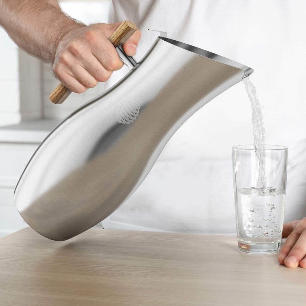 a water filter pitcher