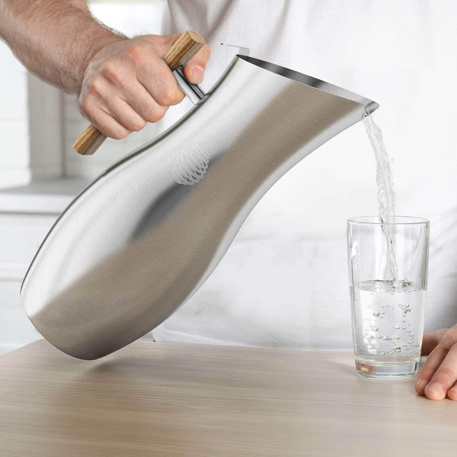 a water filter pitcher