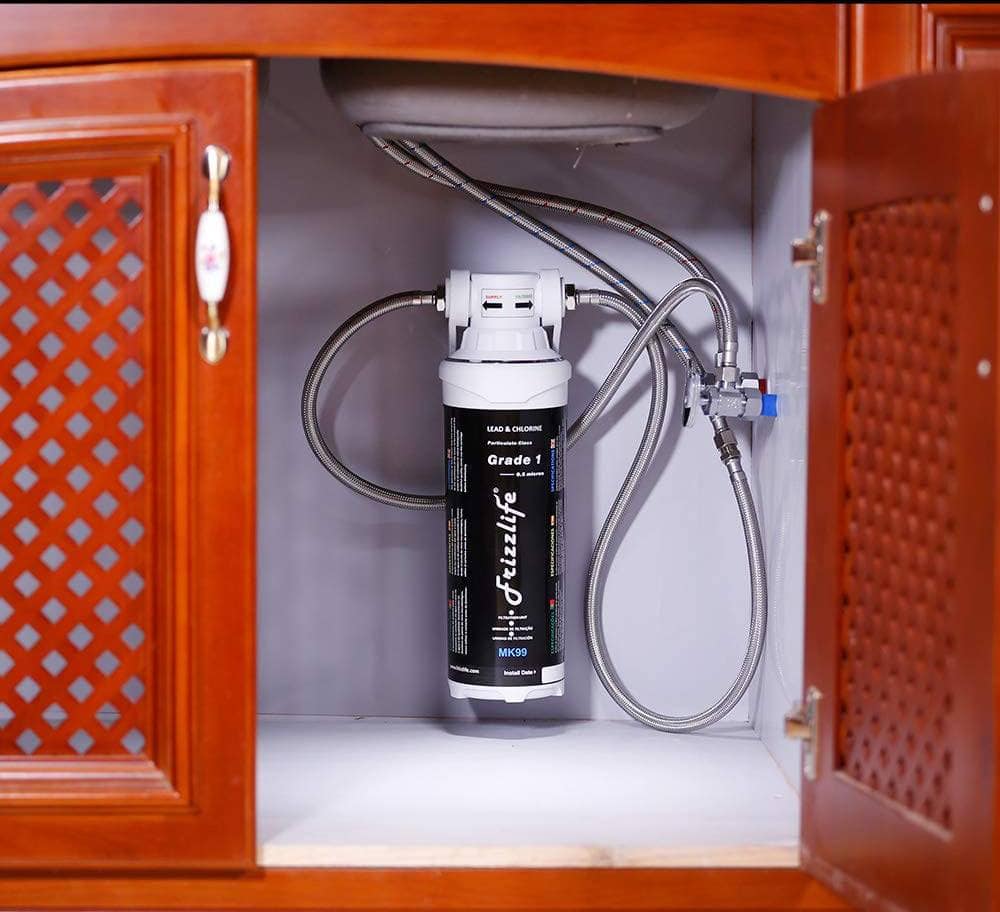 a carbon water filter