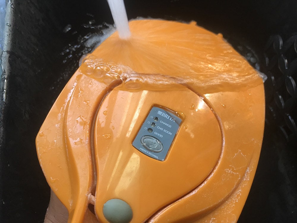 cleaning Brita Water Filter Pitcher
