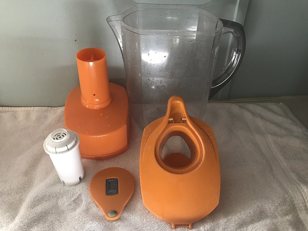 drying the Brita Water Filter Pitcher