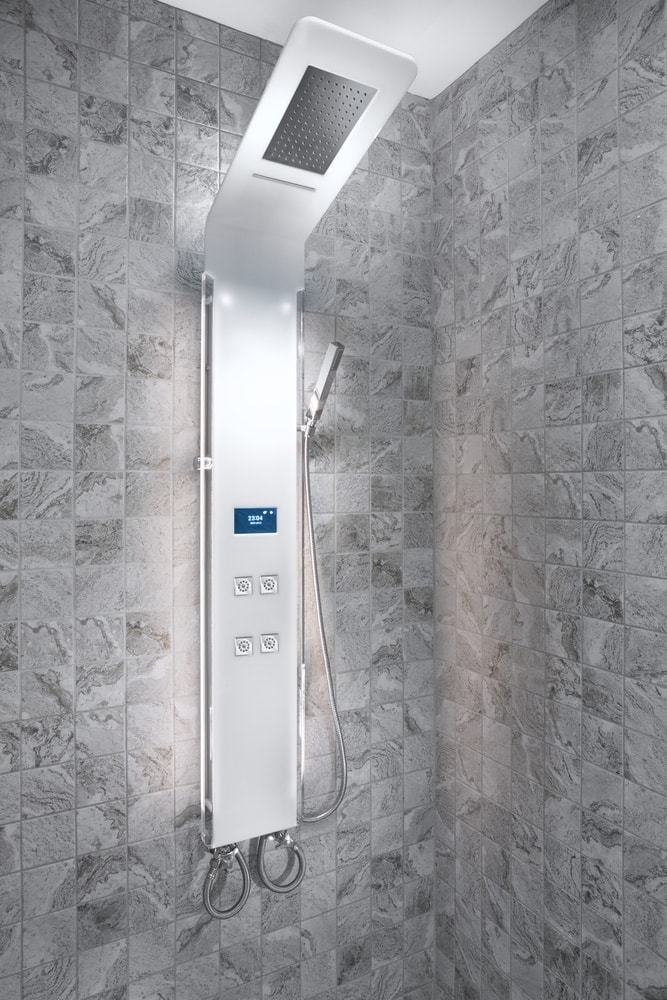 luxury panel shower head