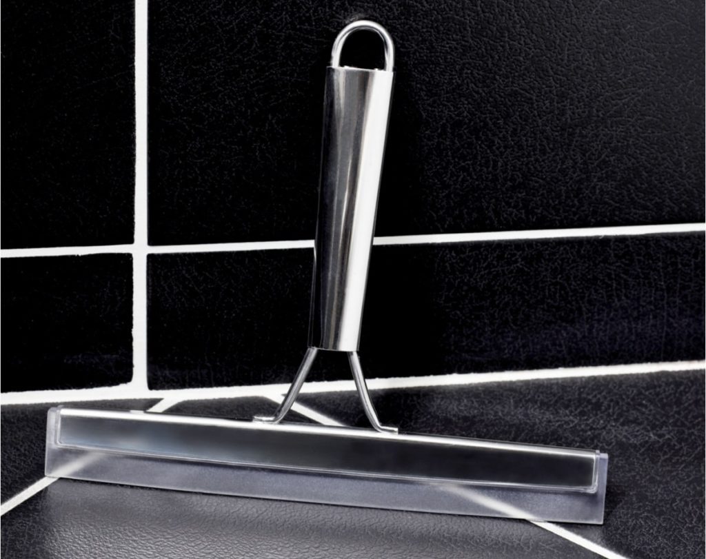 metal shower squeegee