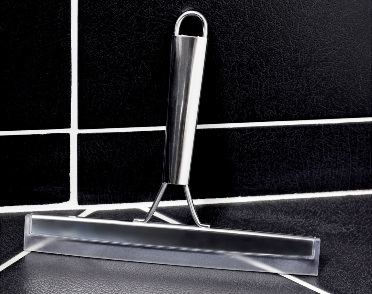 metal shower squeegee