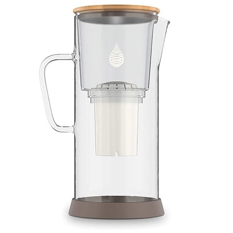 pH Restore Glass Alkaline Water Filter Pitcher