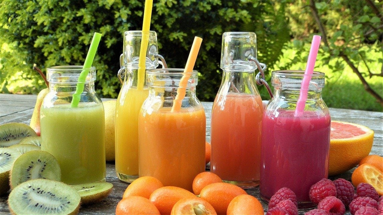 fresh fruit juices