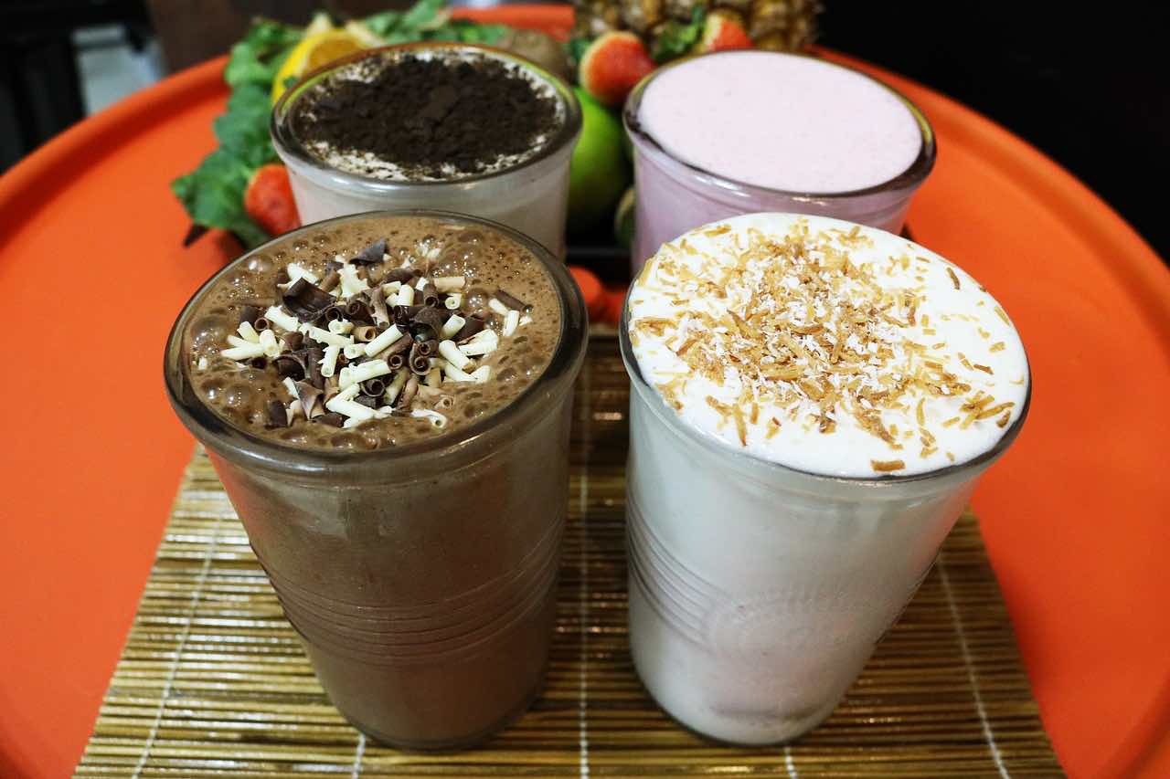 sugary milkshakes