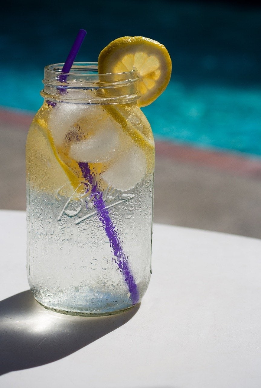 lemon water