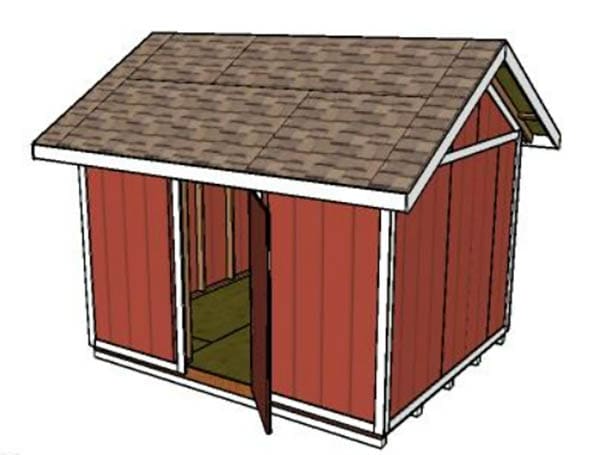 10x12 Shed Plan from My Outdoor Plans