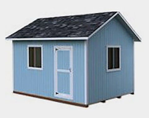 12x16 shed plan from How To Build a Shed