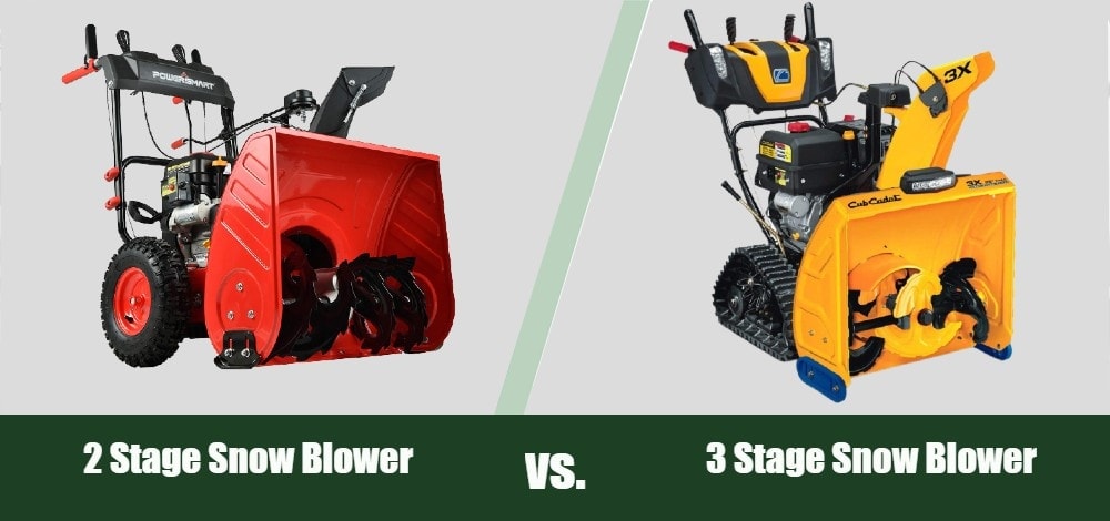 2 vs 3 stage snow blower