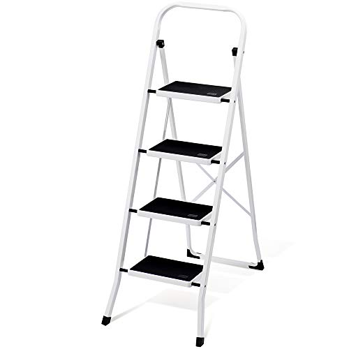 Delxo Folding 4 Step Ladder