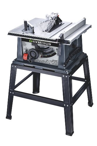 a Genesis GTS10SB 10” 15-Amp Table Saw